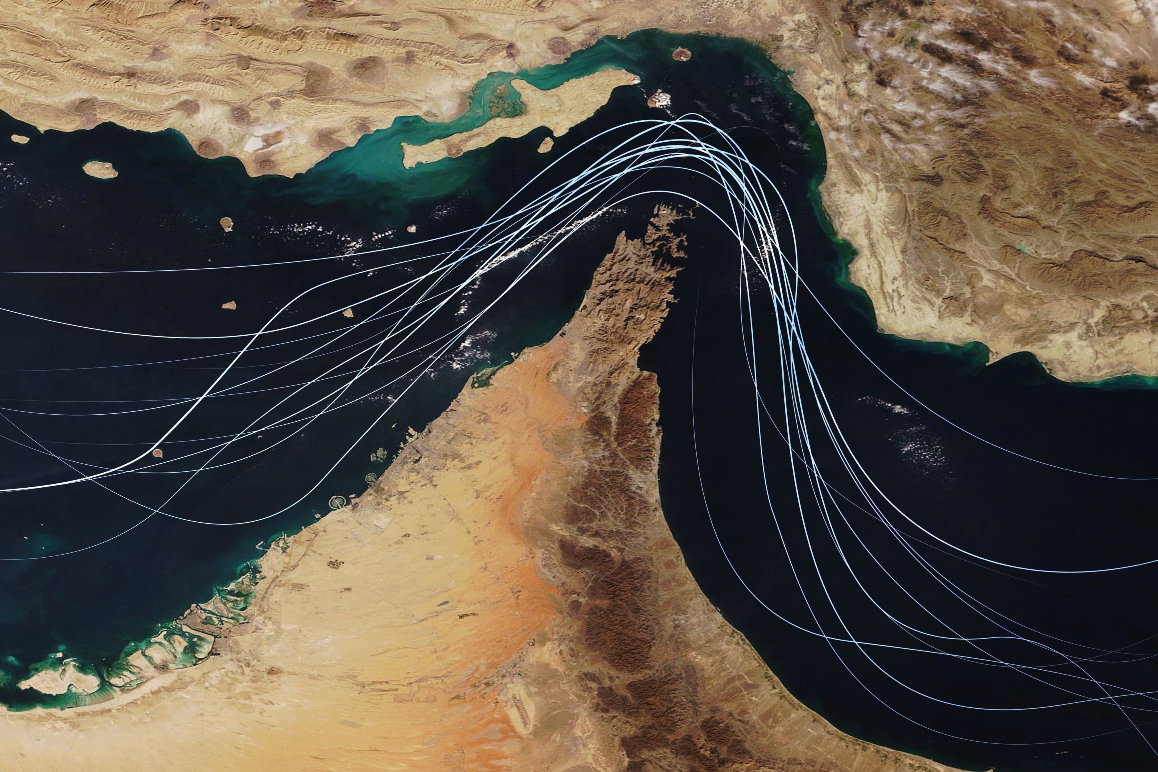 Featured image for "Gulf Markets Rise on Oil as Hormuz Shipping Stays 90% Below Normal"