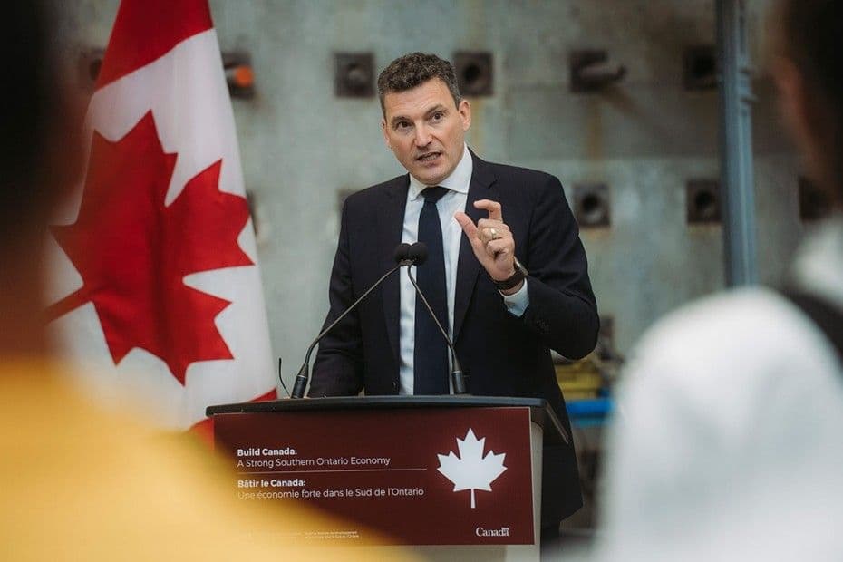 Featured image for "Canada AI Minister Evan Solomon Headlines Web Summit Vancouver 2026 Opening Night"