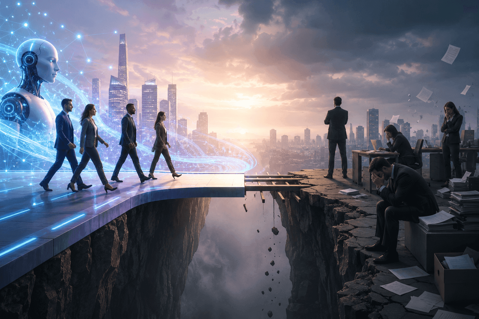 Featured image for "The AI Execution Gap: Why $143 Billion in U.S. Legal and Accounting Revenue Is Now at Risk"