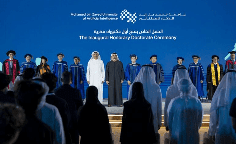 Featured image for "Sam Altman awarded first Abu Dhabi AI honorary doctorate"