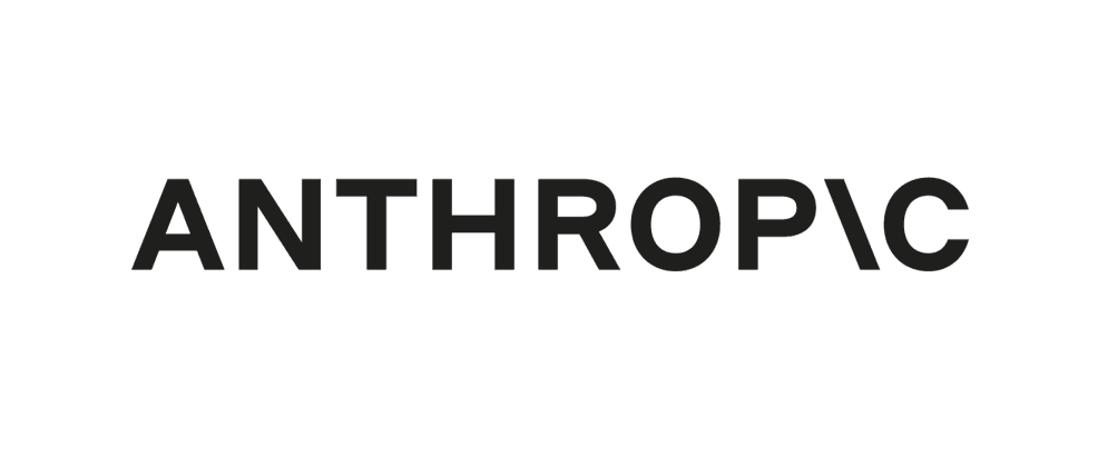 Anthropic wordmark on a white background.