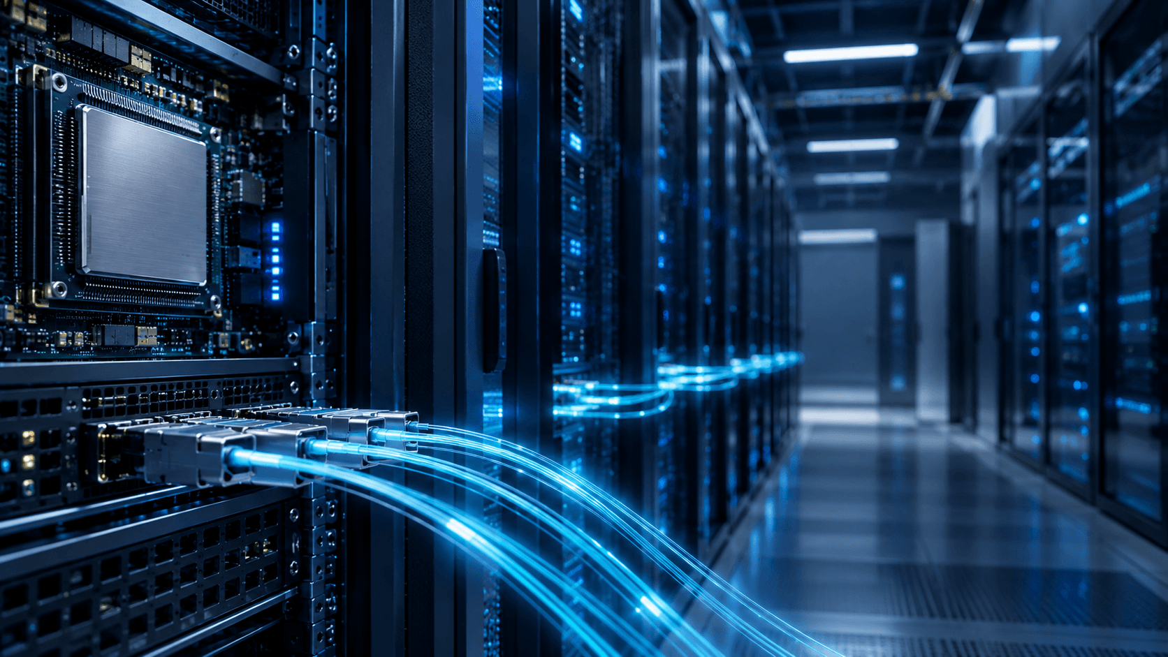 High Speed Fibre Optic Data Centre