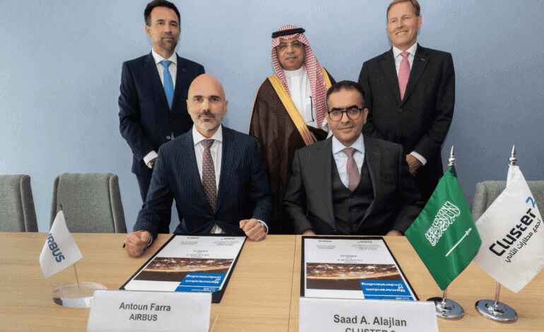 Featured image for "Airbus Signs MoU to Advance Saudi Airport Digital Solutions"