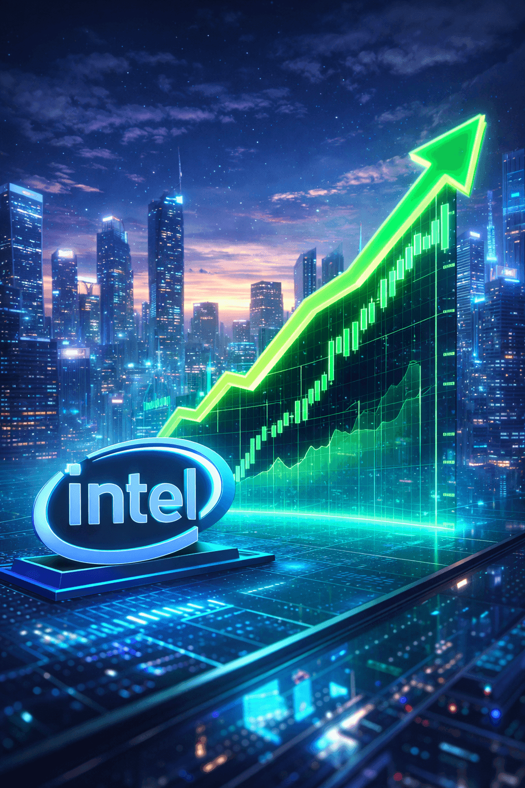 Featured image for "It took 26 years, but Intel shares have finally clawed back everything the dot-com crash took from them"