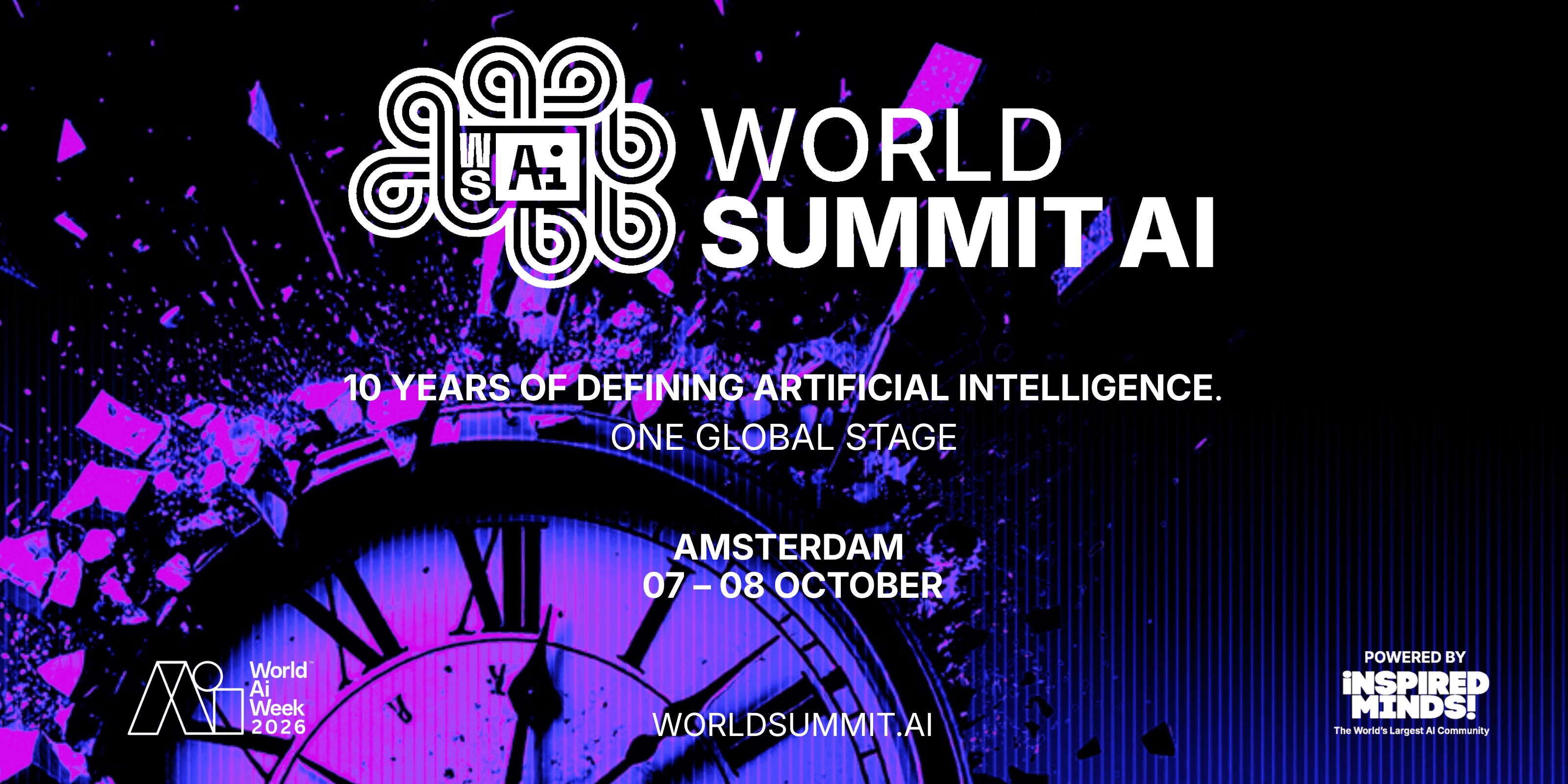Featured image for "World Summit AI Marks 10-Year Milestone with Biggest-Ever Amsterdam Edition"