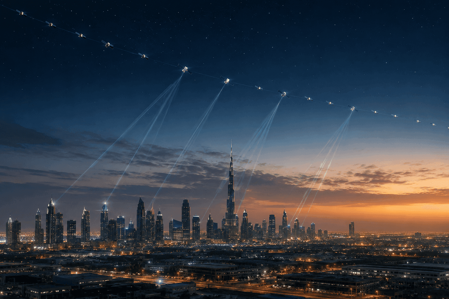 Featured image for "UAE Grants Starlink 10 Year License for Satellite Internet Services"